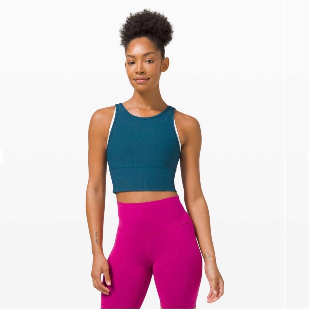 Lululemon Power Pivot Ribbed Tank Top